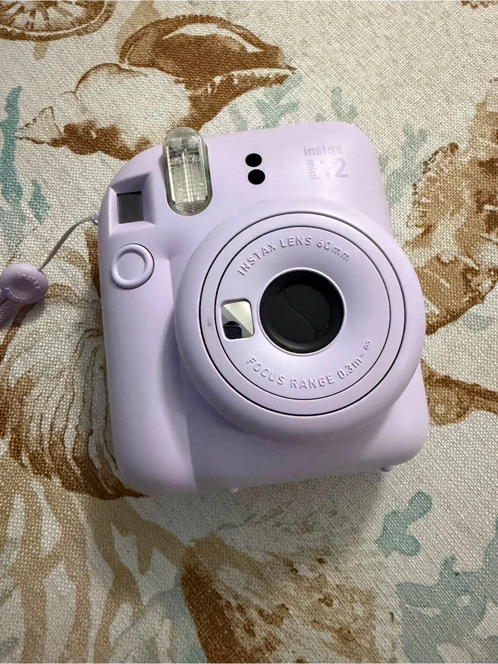 Fujifilm Instax Mini 12 Instant Camera - Lavender with 2 cases.